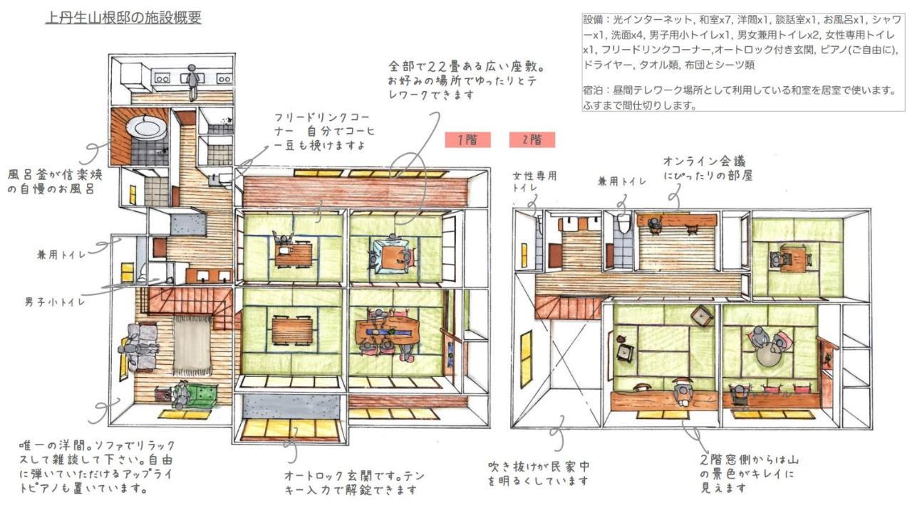 Worcation Base Kaminyu Yamane House - Vacation Stay 03960V Nagahama  Kültér fotó